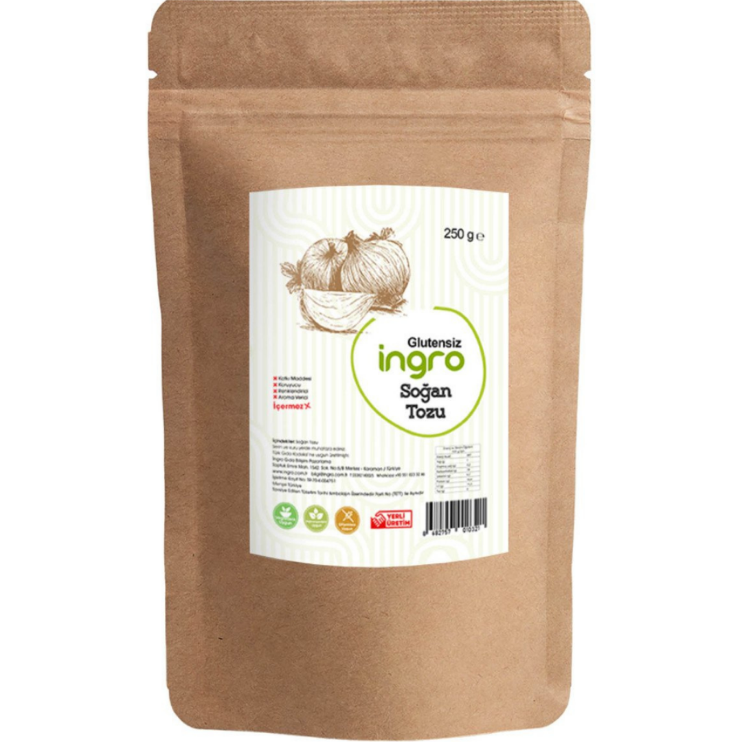 Glutensiz Soğan Tozu 250 gr