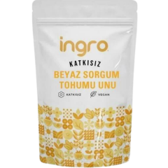 Glutensiz Beyaz Sorgum Tohumu Unu 500 g