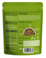Karışık Kuruyemiş & Kakao Protein , Kırmızı Meyveler Protein, Antep Fıstığı & Kakao Granola 3'Lü Set